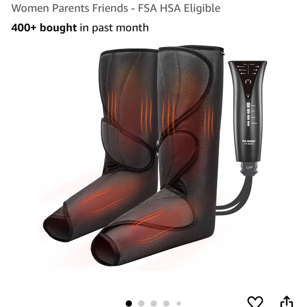 Leg Massager with Heat Therapy NEW